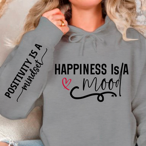Hoodie Unisex Happiness Is A Mood