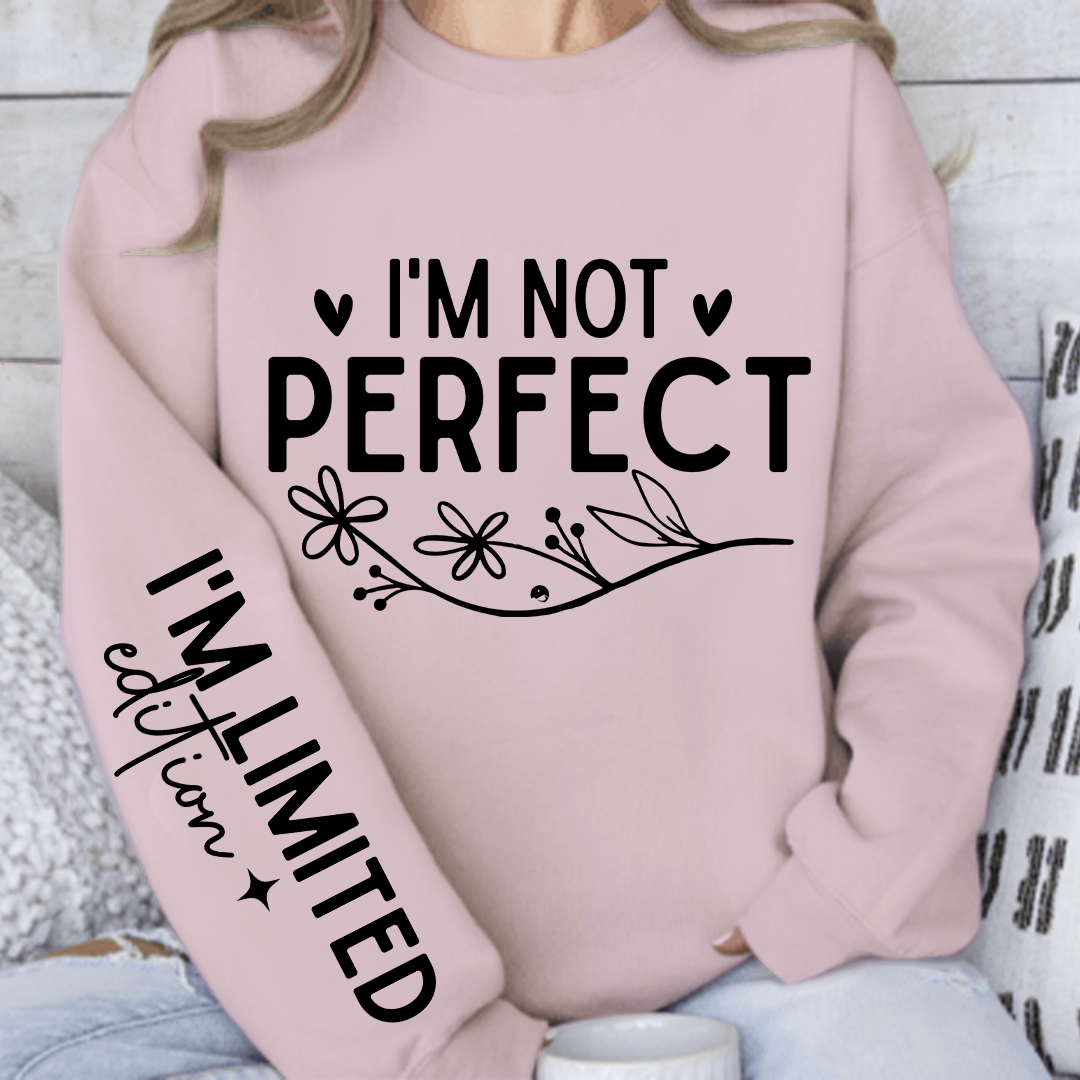 Sweatshirt Unisex I'm Not Perfect
