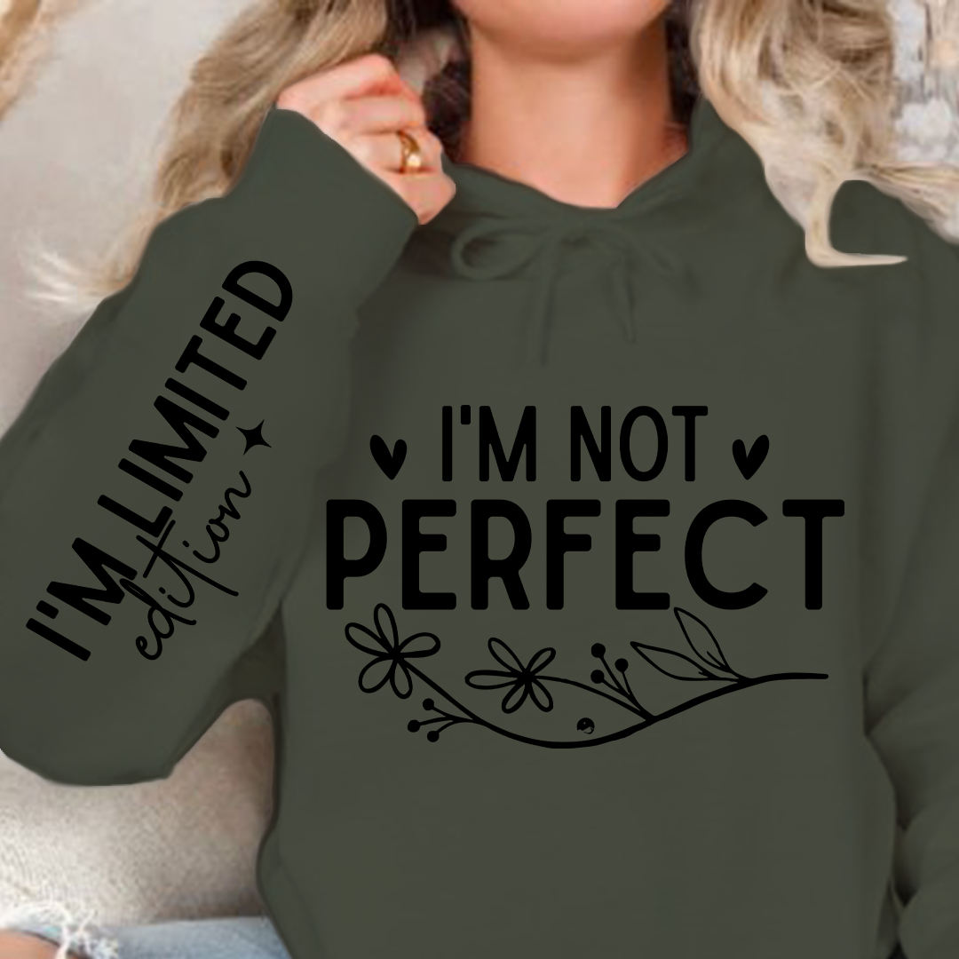 Hoodie Unisex I'm Not Perfect