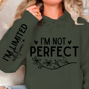 Hoodie Unisex I'm Not Perfect