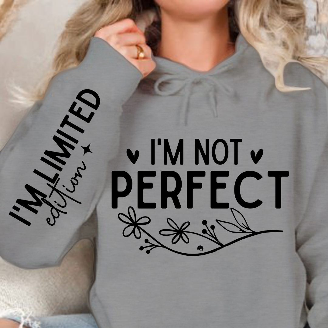 Hoodie Unisex I'm Not Perfect