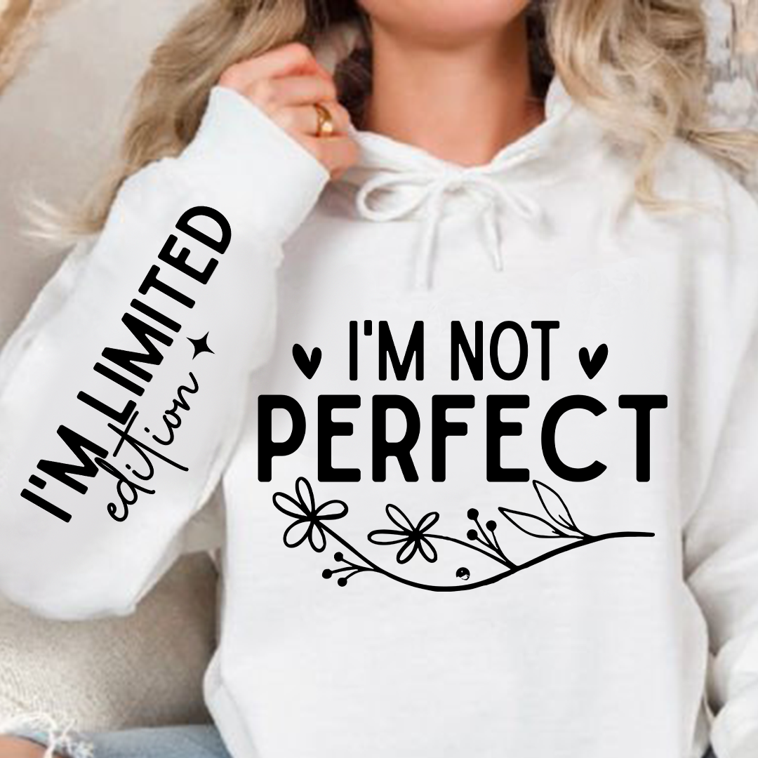 Hoodie Unisex I'm Not Perfect