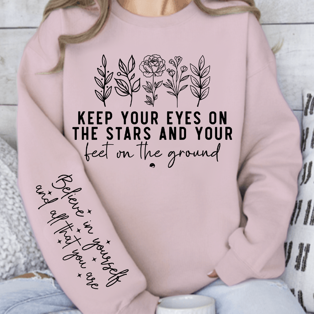 Sweatshirt Unisex Keep your eyes on the stars