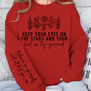 Sweatshirt Unisex Keep your eyes on the stars