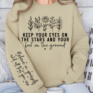 Sweatshirt Unisex Keep your eyes on the stars