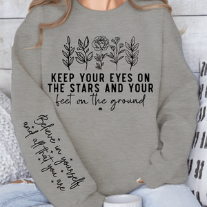 Sweatshirt Unisex Keep your eyes on the stars