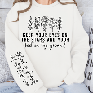 Sweatshirt Unisex Keep your eyes on the stars