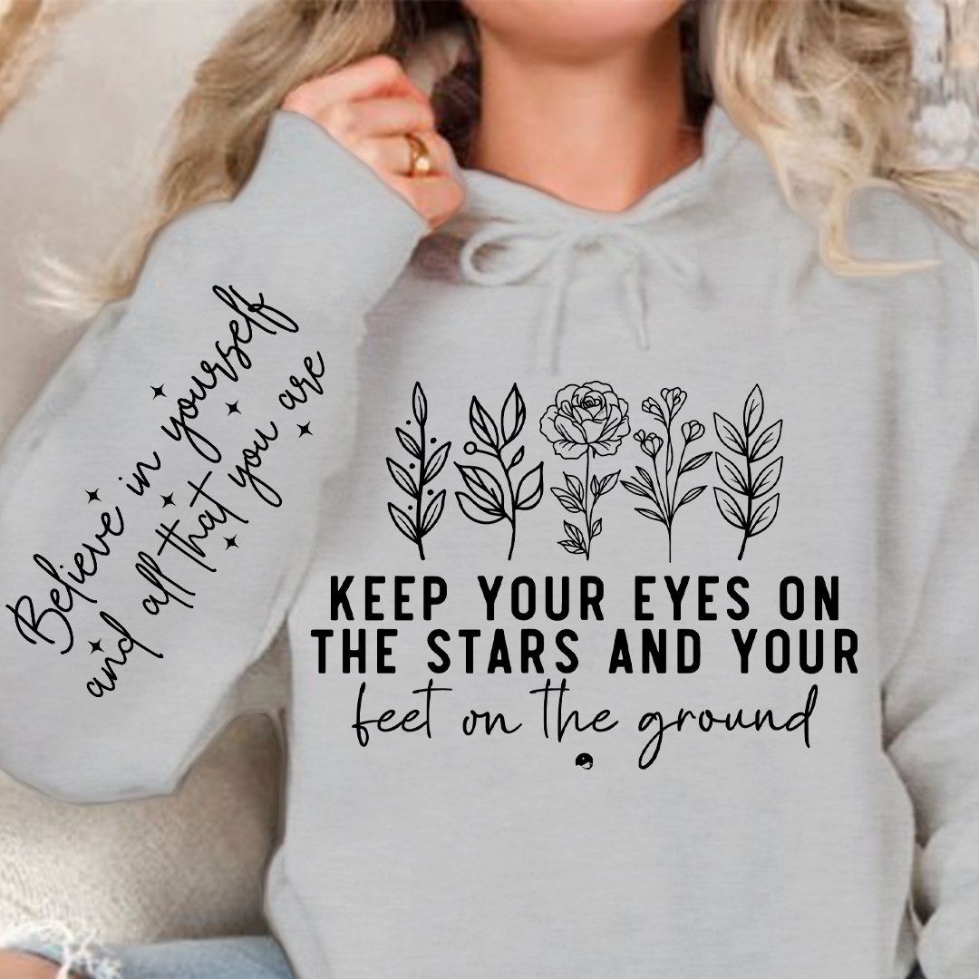 Hoodie Unisex Keep your eyes on the stars
