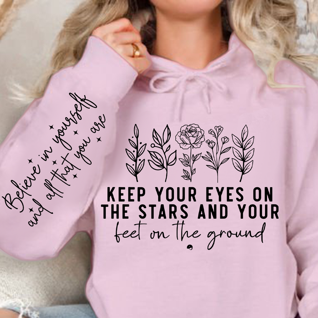 Hoodie Unisex Keep your eyes on the stars