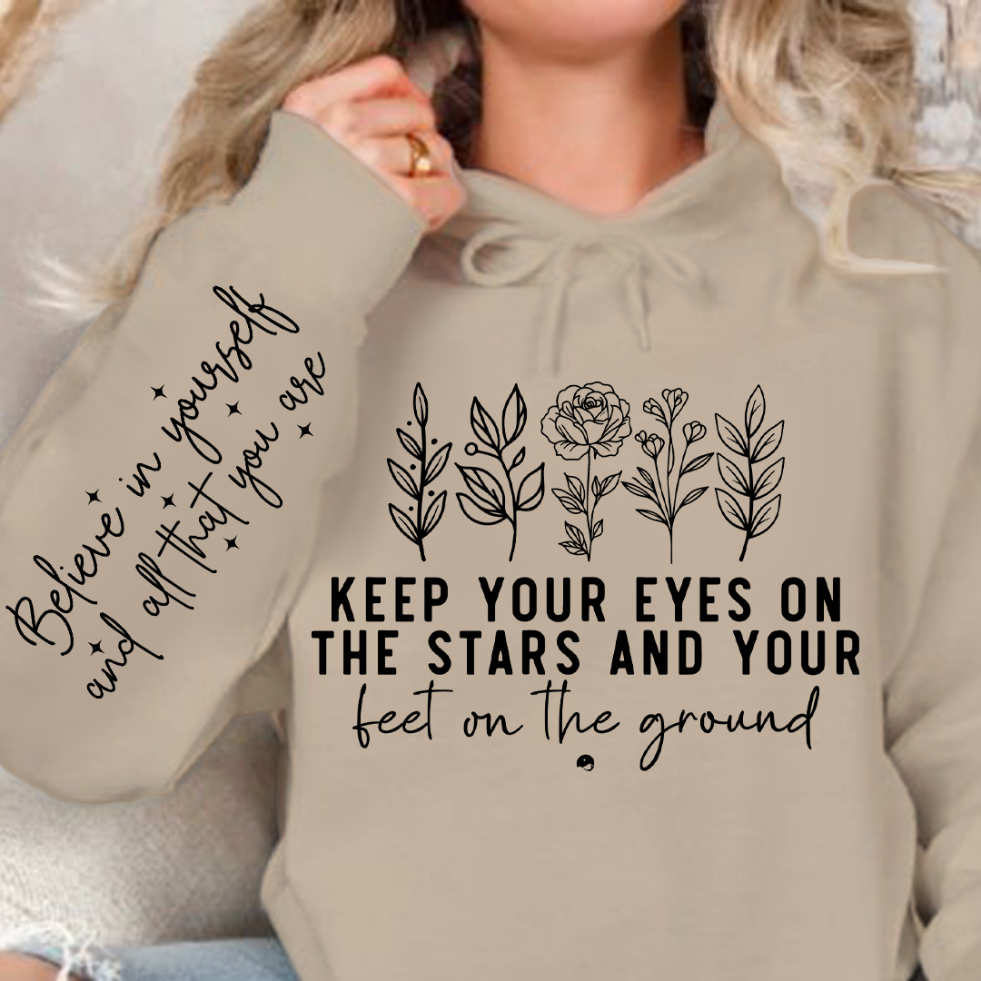 Hoodie Unisex Keep your eyes on the stars