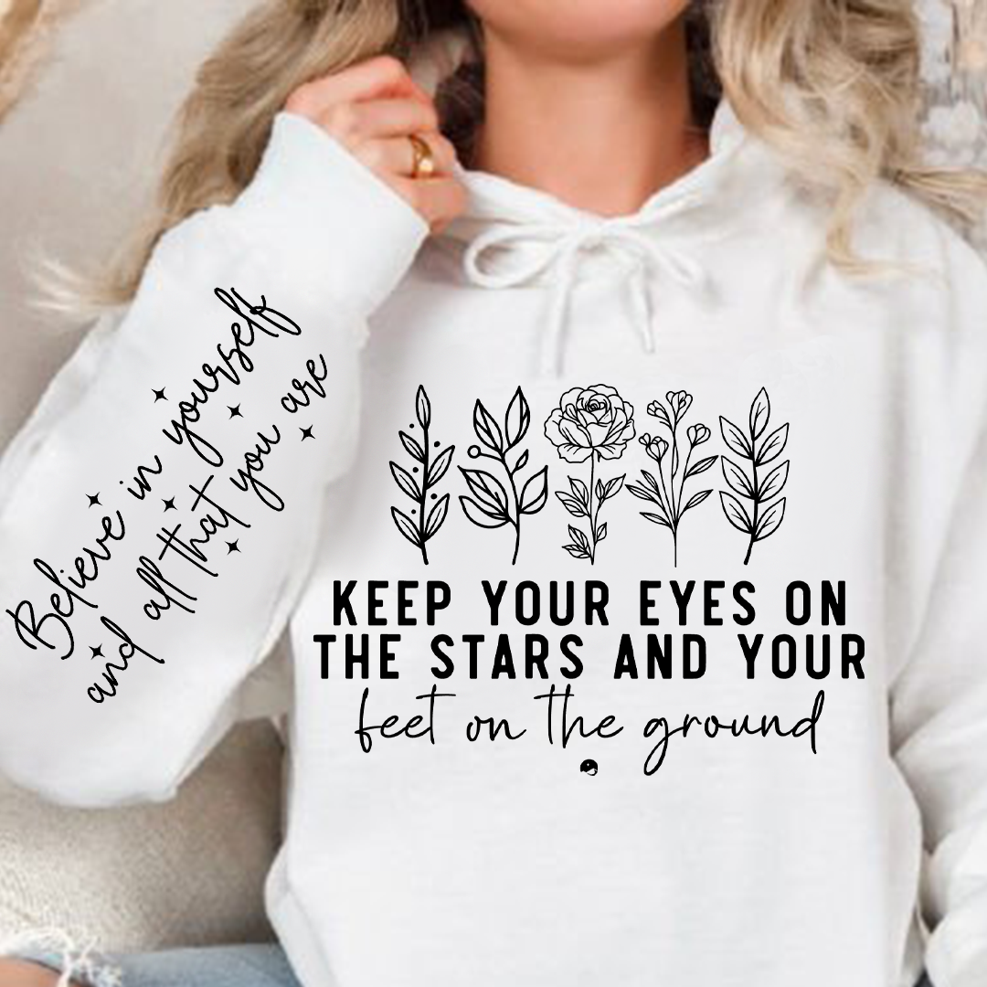 Hoodie Unisex Keep your eyes on the stars