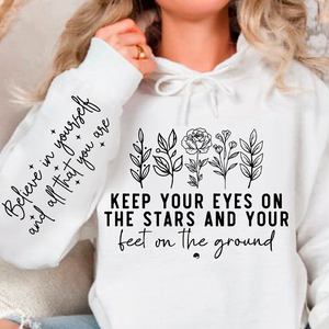 Hoodie Unisex Keep your eyes on the stars
