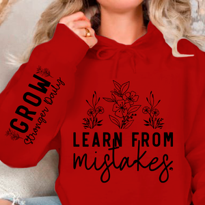 Hoodie Unisex Learn From Mistakes