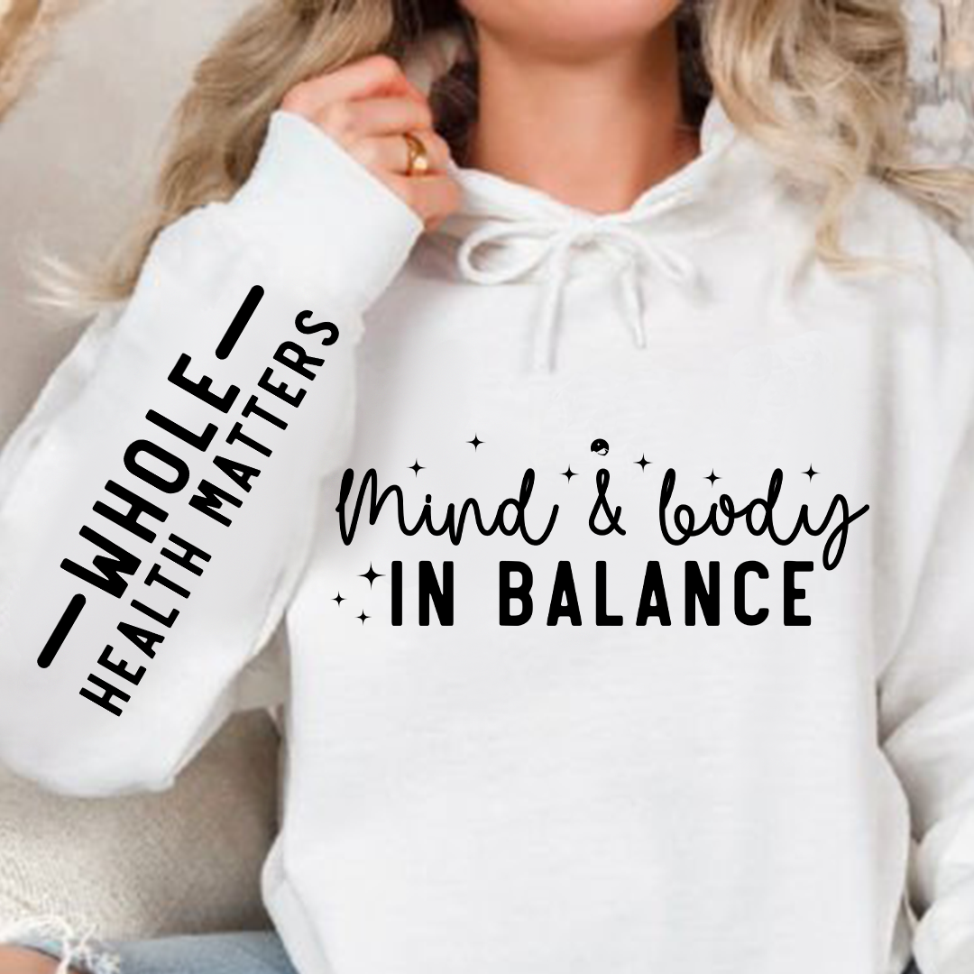 Hoodie Unisex Mind & Body In Balance