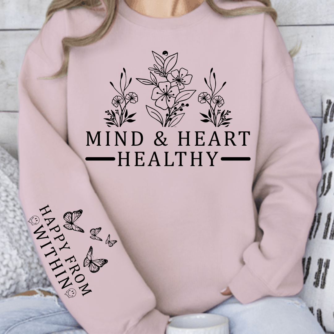 Sweatshirt Unisex Mind & Heart Healthy