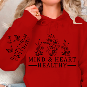 Hoodie Unisex Mind & Heart Healthy
