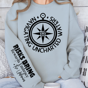 Sweatshirt Unisex Navigating Uncharted Waters