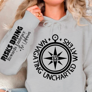 Hoodie Unisex Navigating Uncharted Waters