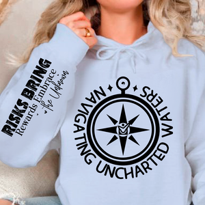 Hoodie Unisex Navigating Uncharted Waters