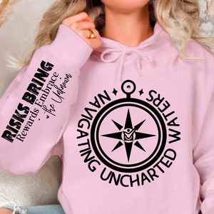 Hoodie Unisex Navigating Uncharted Waters