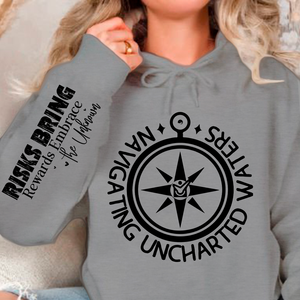 Hoodie Unisex Navigating Uncharted Waters