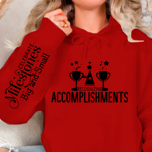 Hoodie Unisex Recognizing Accomplishments