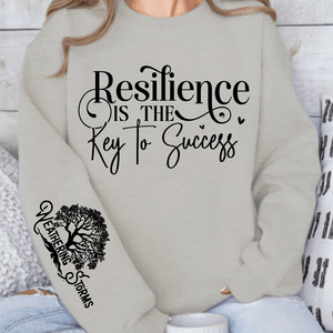 Sweatshirt Unisex Resilience is the Key to Success