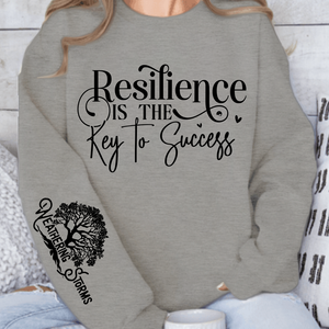 Sweatshirt Unisex Resilience is the Key to Success