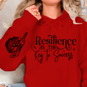 Hoodie Unisex Resilience is the Key to Success