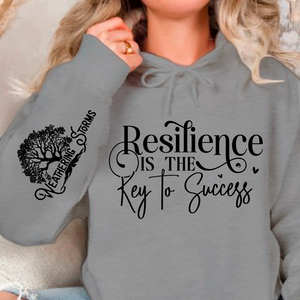 Hoodie Unisex Resilience is the Key to Success