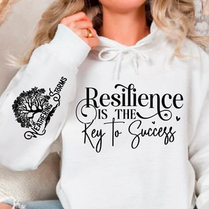 Hoodie Unisex Resilience is the Key to Success