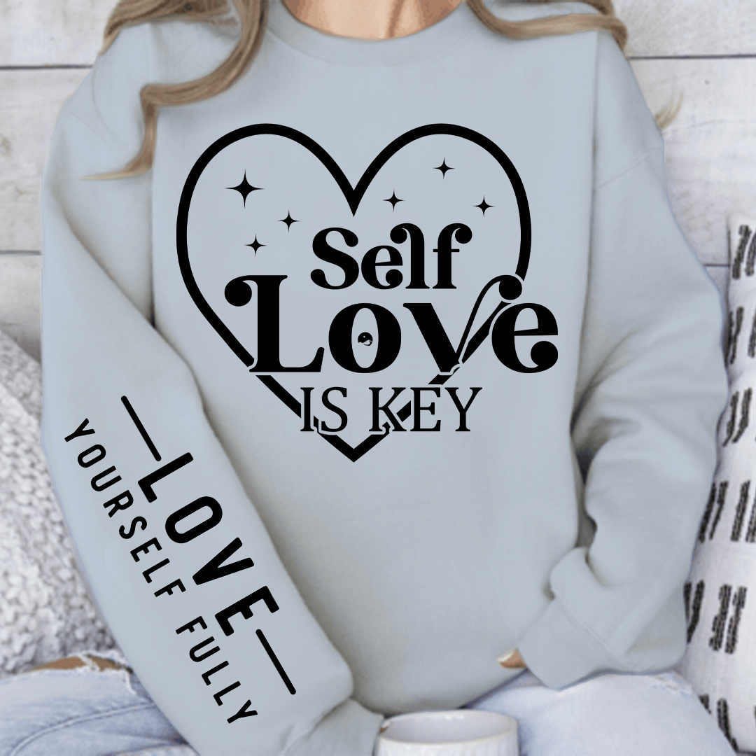 Sweatshirt Unisex Self-love Is Key