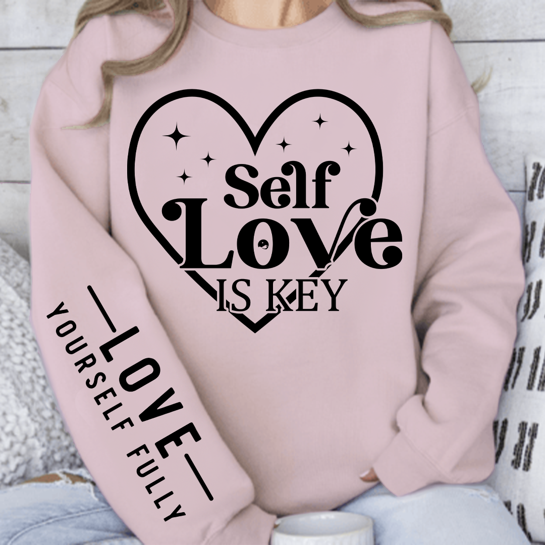 Sweatshirt Unisex Self-love Is Key