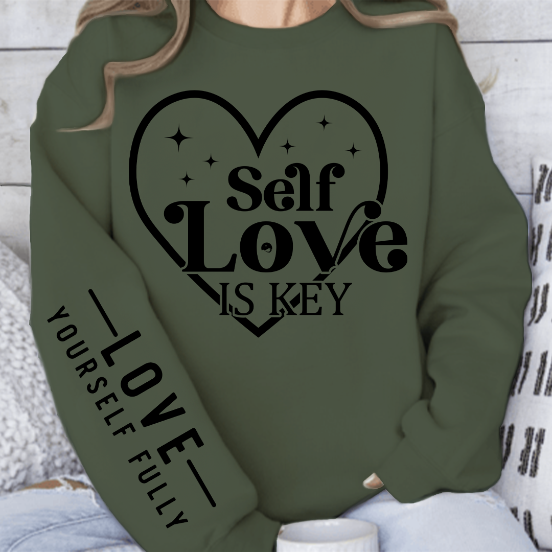 Sweatshirt Unisex Self-love Is Key