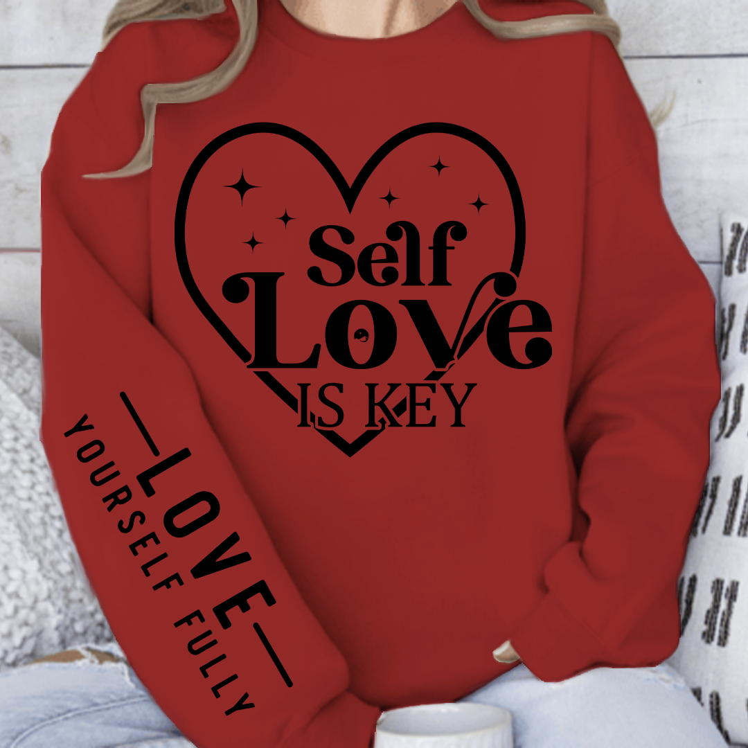 Sweatshirt Unisex Self-love Is Key