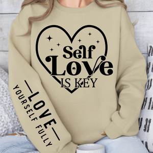 Sweatshirt Unisex Self-love Is Key