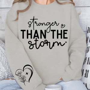 Sweatshirt Unisex Stronger Than The Storm