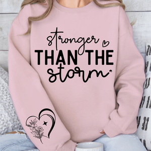 Sweatshirt Unisex Stronger Than The Storm