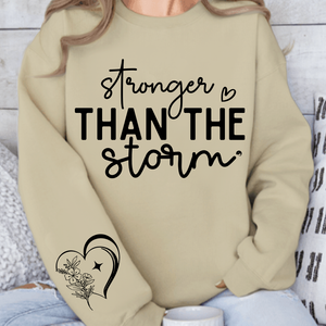 Sweatshirt Unisex Stronger Than The Storm