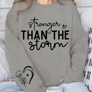 Sweatshirt Unisex Stronger Than The Storm