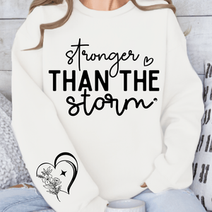 Sweatshirt Unisex Stronger Than The Storm