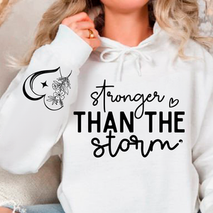 Hoodie Unisex Stronger Than The Storm