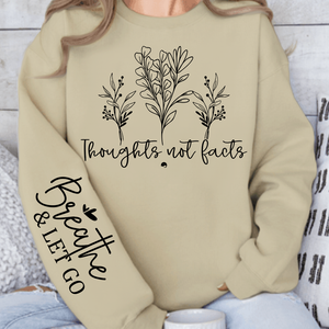 Sweatshirt Unisex Thoughts, Not Facts