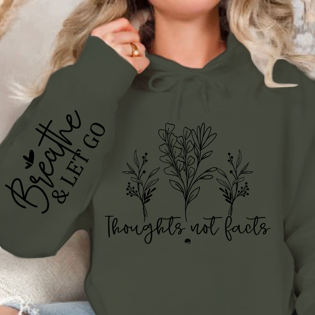 Hoodie Unisex Thoughts, Not Facts