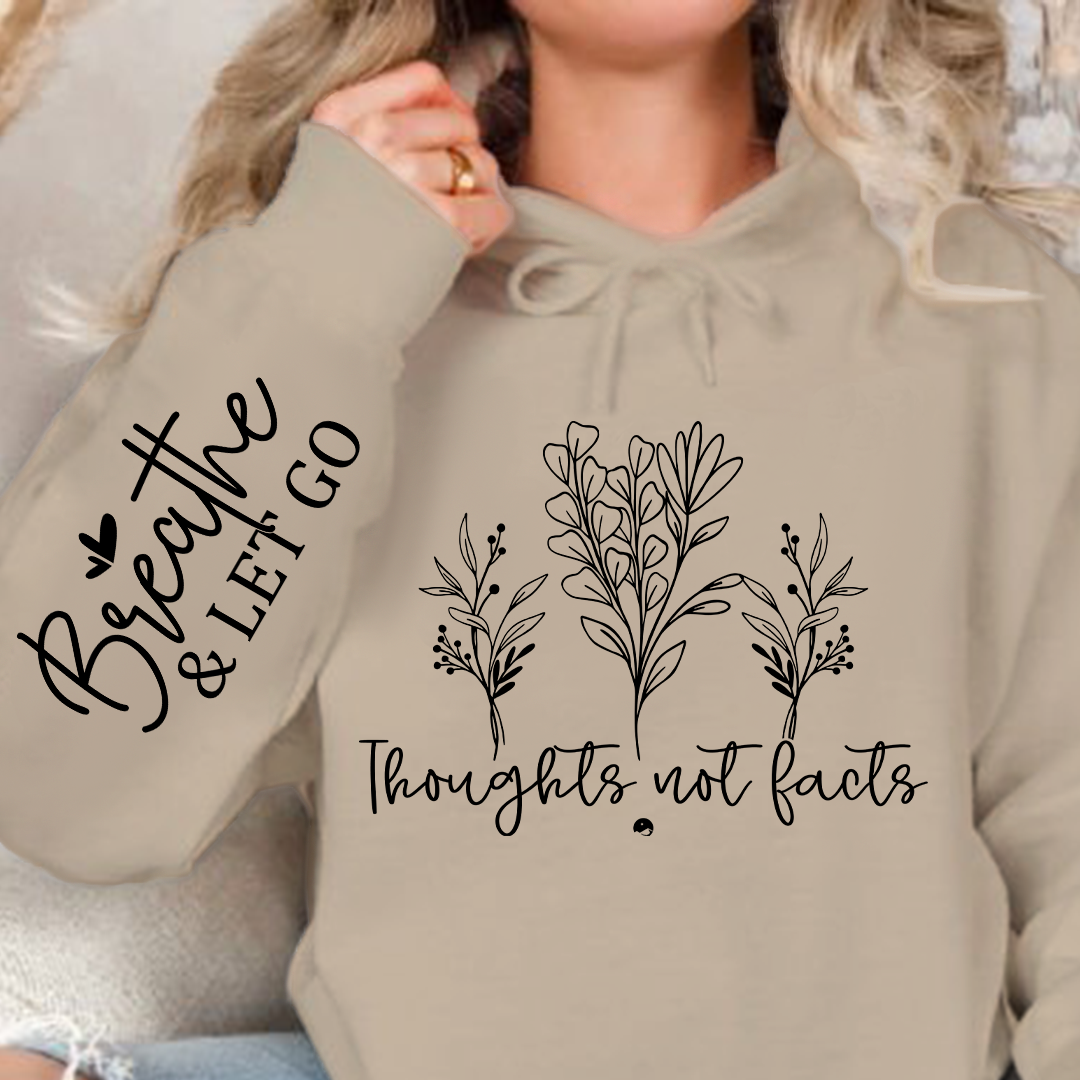 Hoodie Unisex Thoughts, Not Facts