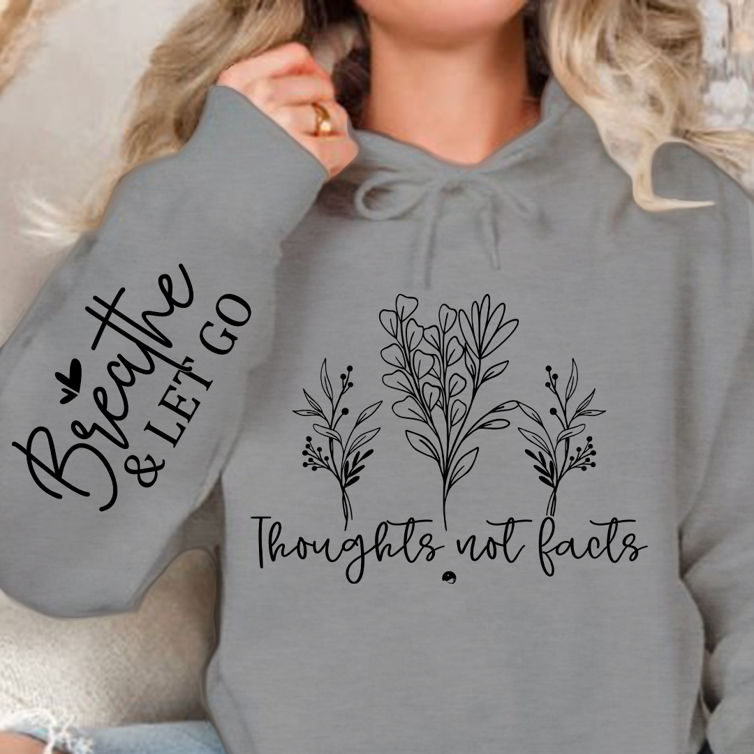 Hoodie Unisex Thoughts, Not Facts