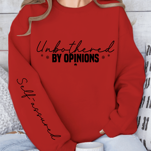 Sweatshirt Unisex Unbothered by opinions