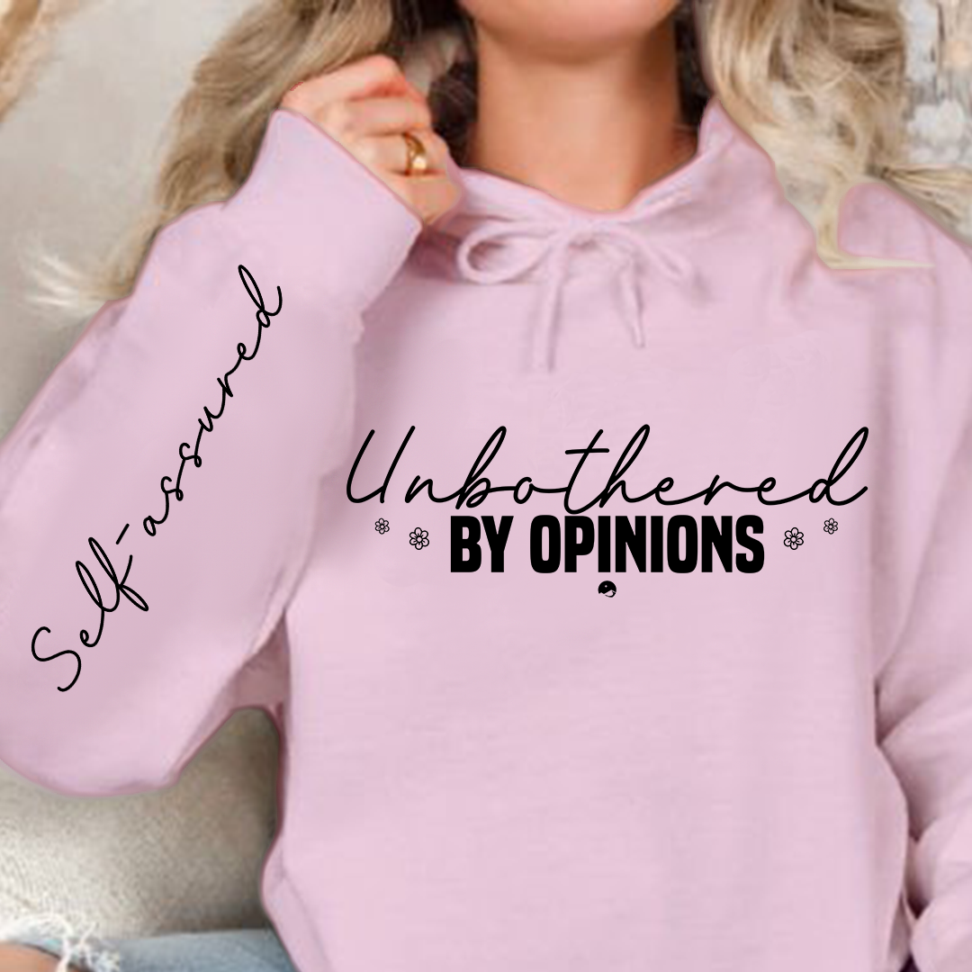 Hoodie Unisex Unbothered by opinions
