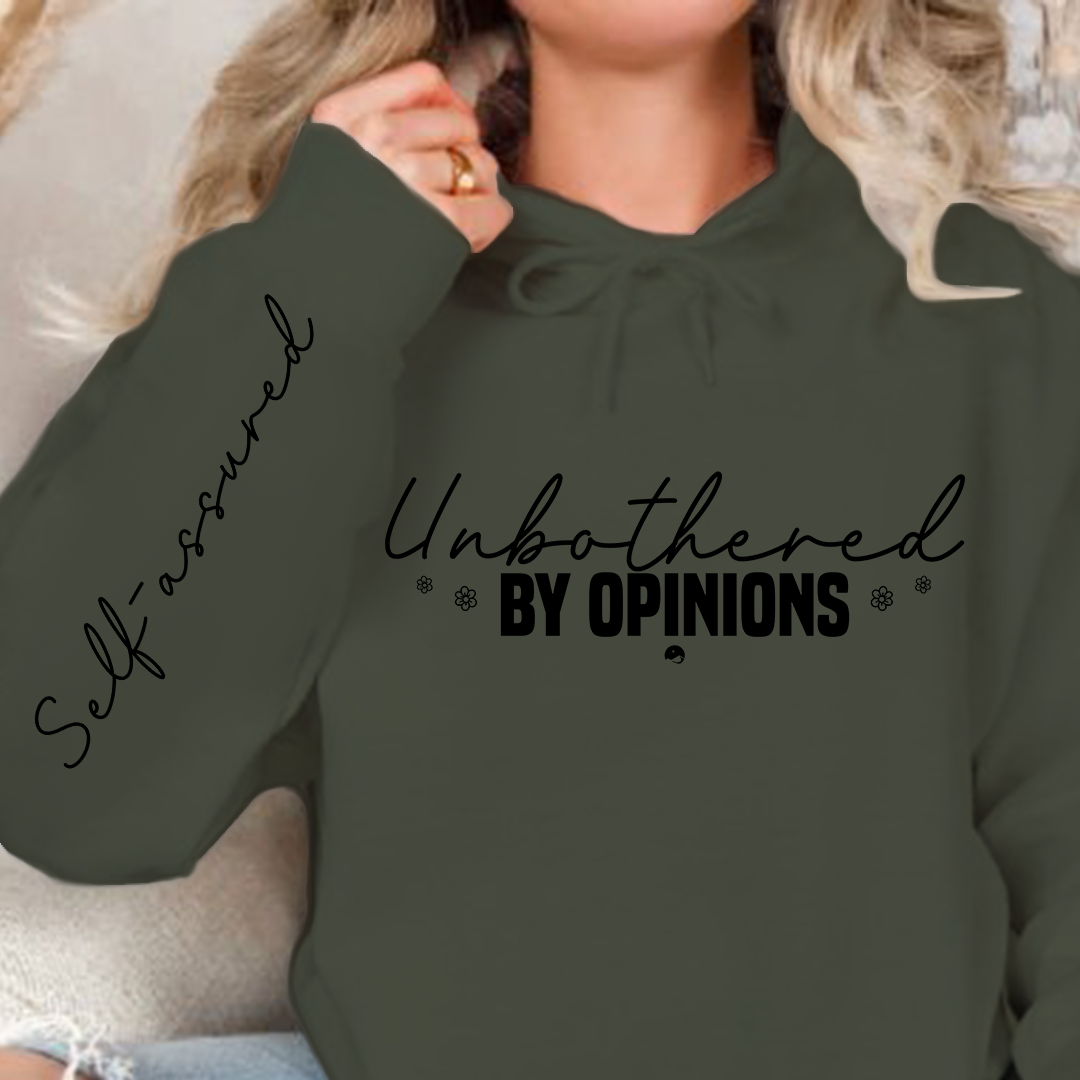 Hoodie Unisex Unbothered by opinions