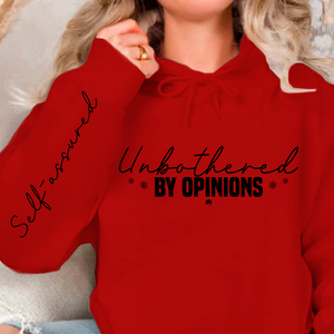 Hoodie Unisex Unbothered by opinions